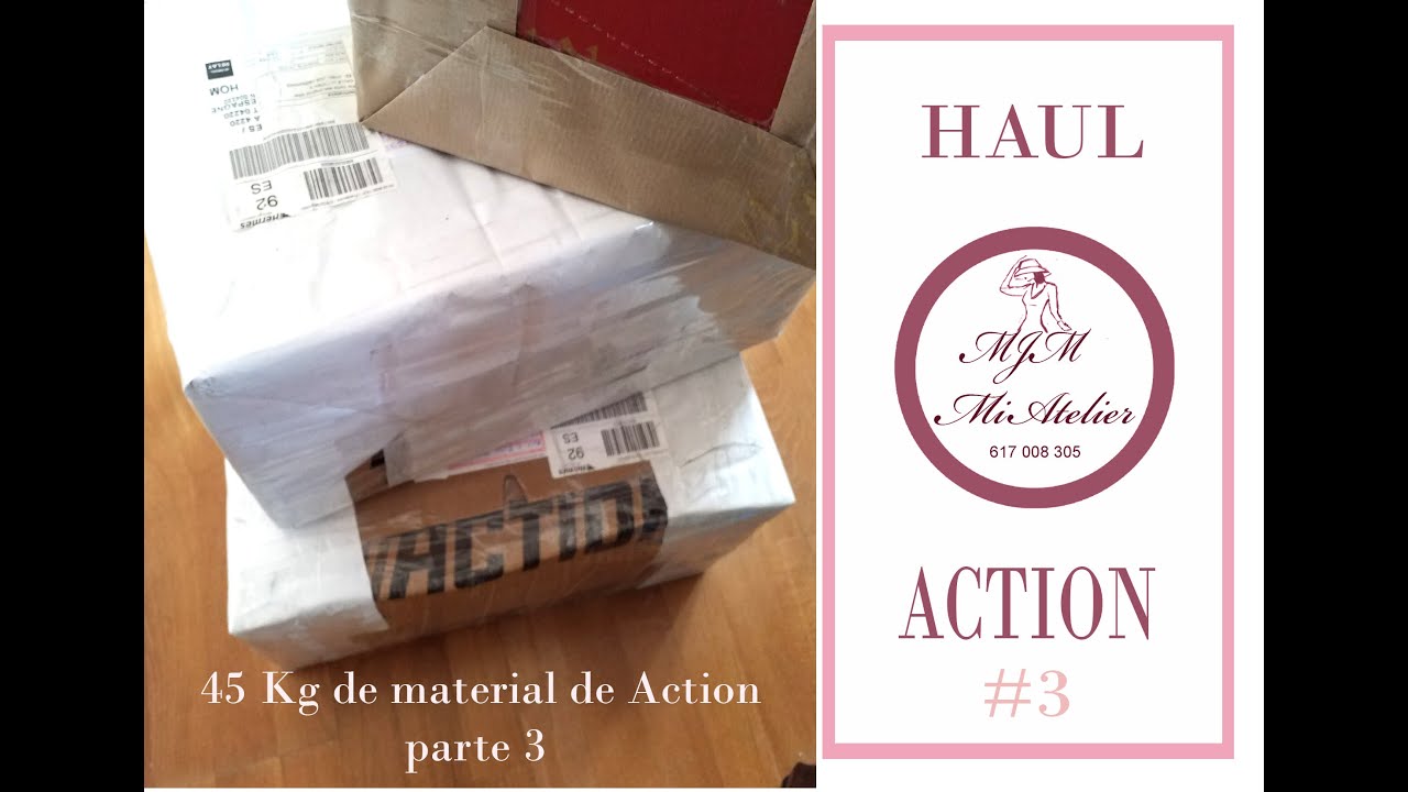 Action Haul. 15 kg de material de Manualidades.