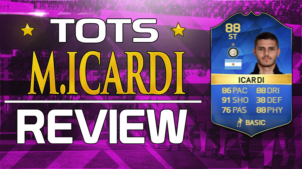 MAURO ICARDI TOTS PLAYER REVIEW!! FIFA 16