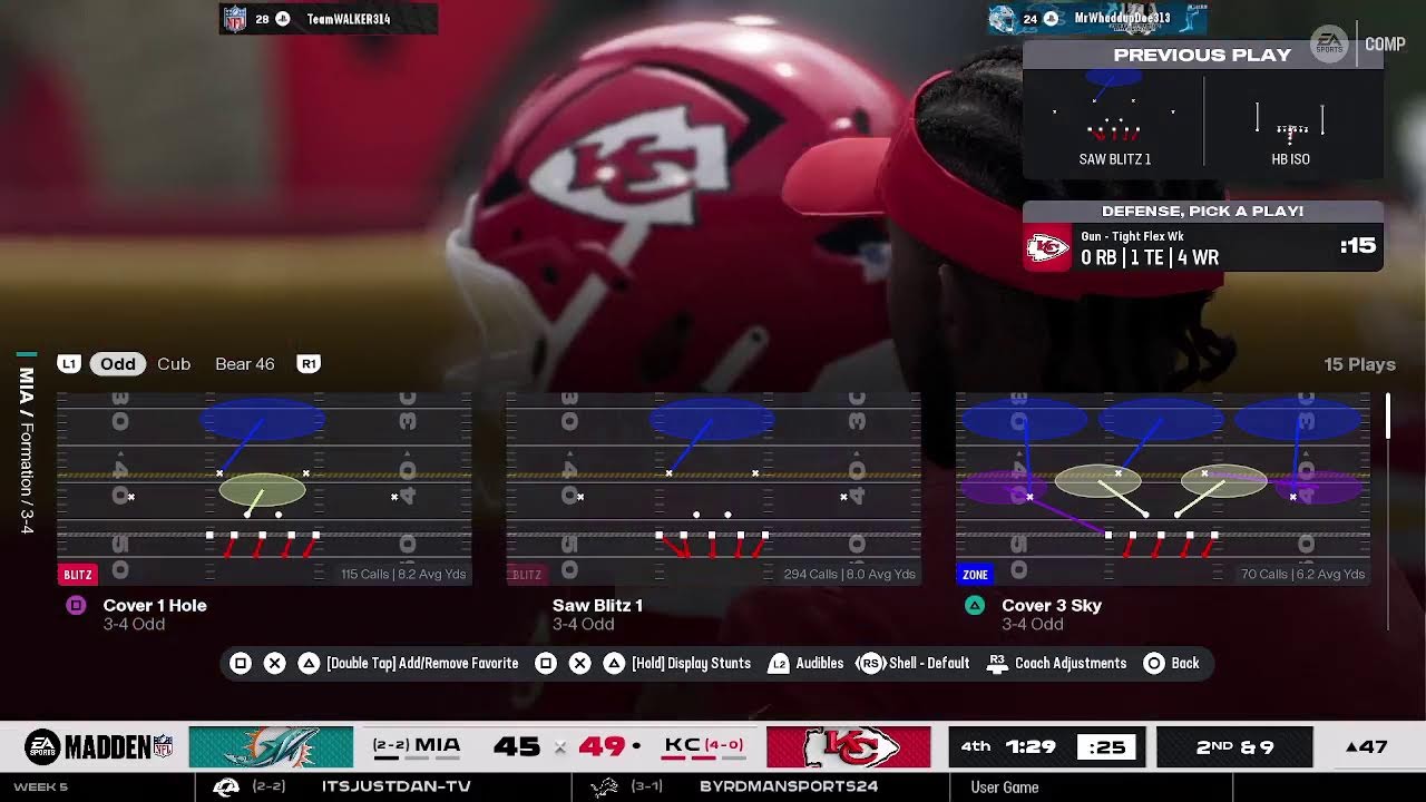 313 vs Chiefs