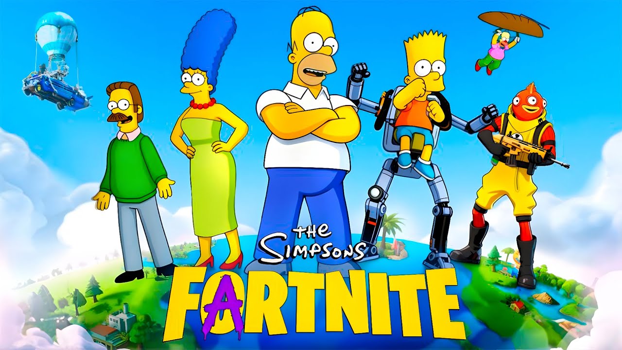 EVENTO AO VIVO e NOVA TEMPORADA DOS SIMPSONS NO FORTNITE!