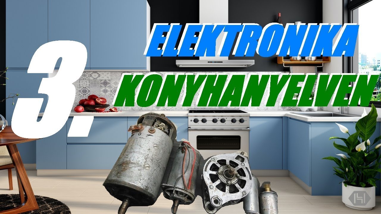 Elektronika Konyhanyelven Harmadik rész. (Forgó villamos gépek 1.)