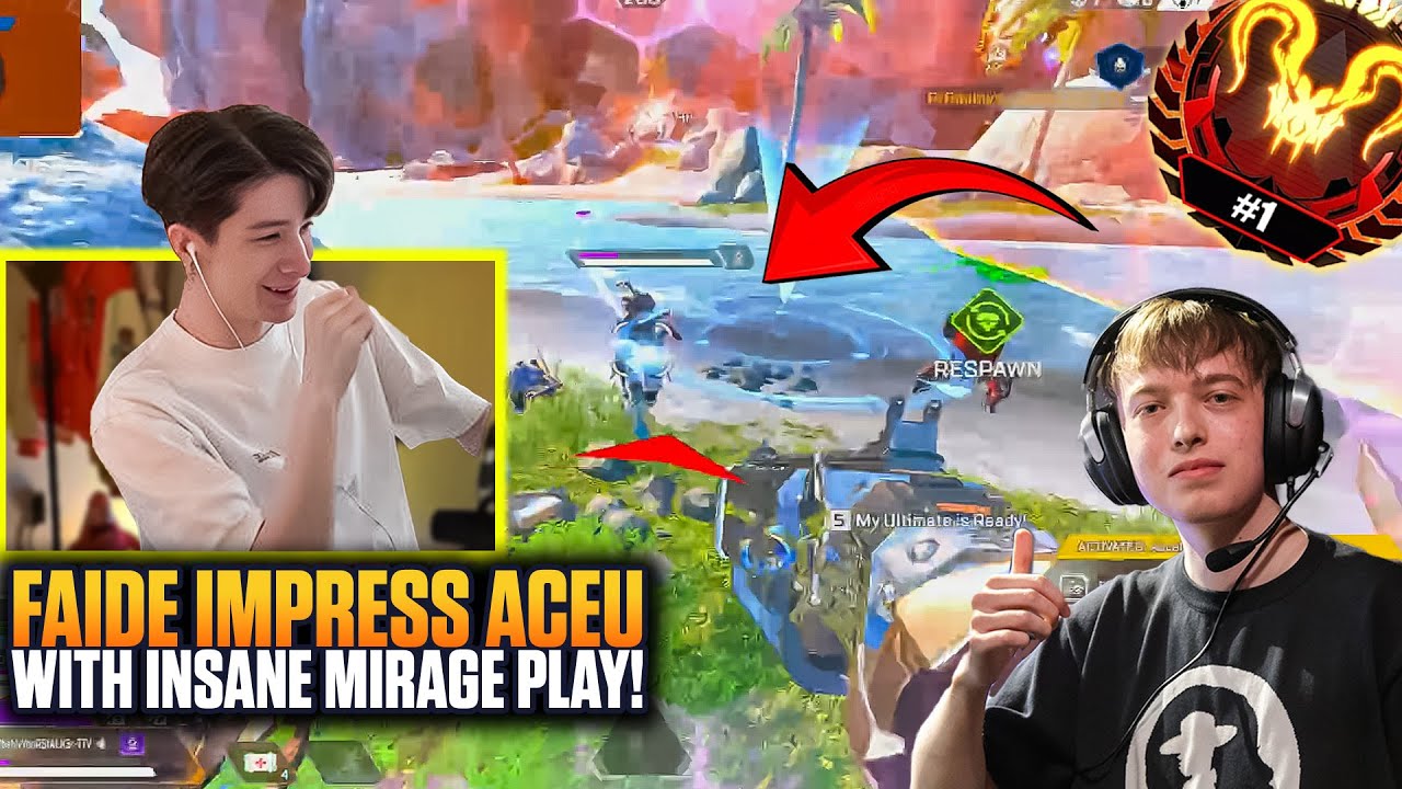 Aceu говорит, что Mirage — ЛУЧШИЙ… Faide ДОКАЗЫВАЕТ это в Pred Ranked!