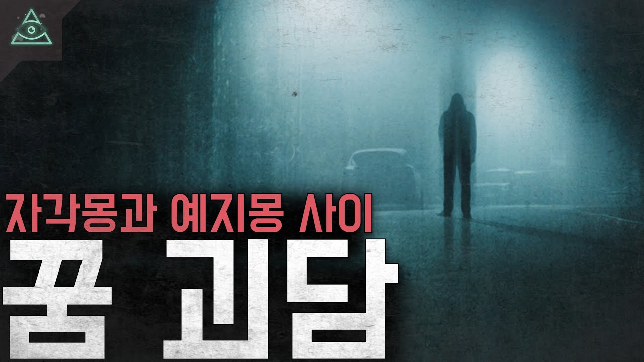 [실화 모음집]꿈 속에서 일어난 일들 '꿈 괴담'ㅣ무서운이야기ㅣ