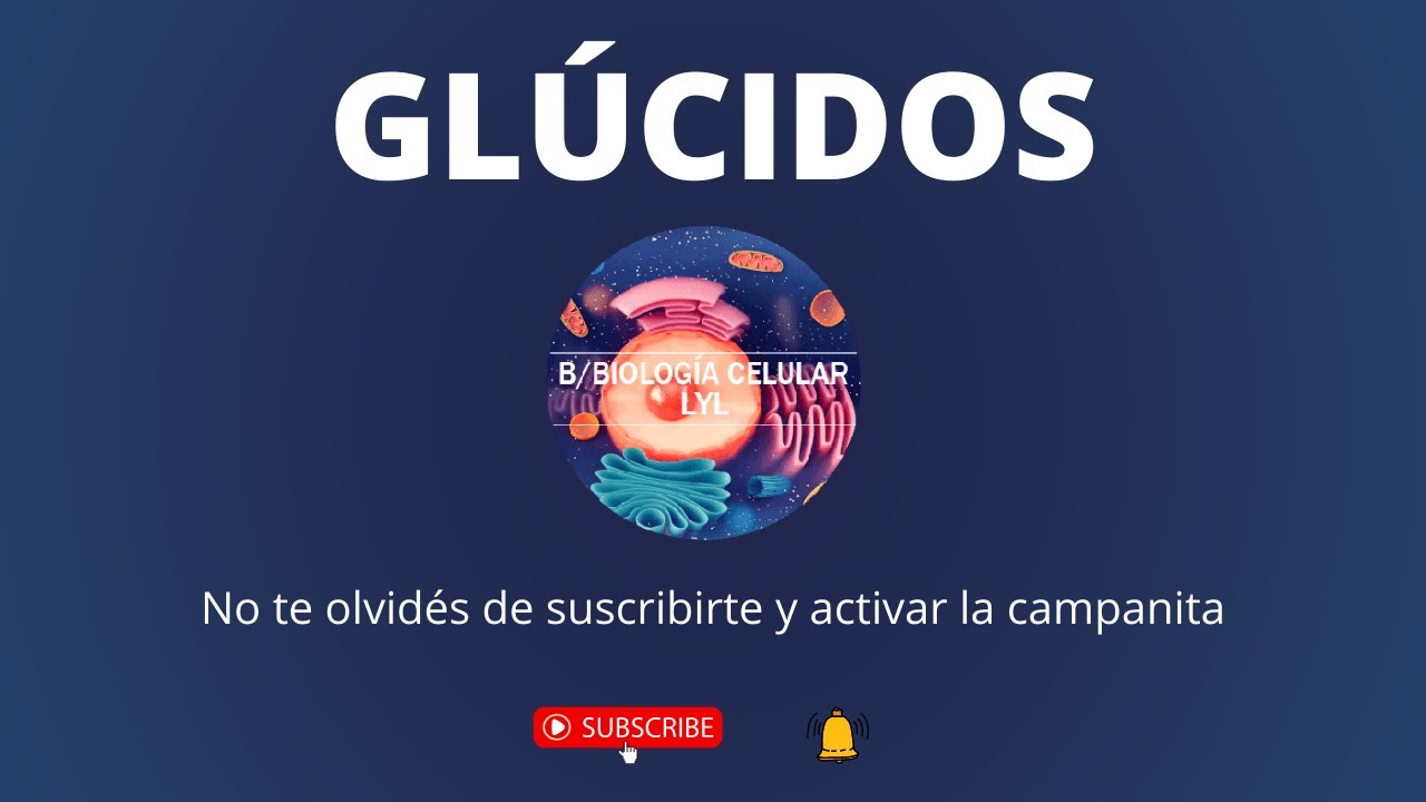 Clase 10. GL&Uacute;CIDOS O HIDRATOS DE CARBONO - #biologiacelular54 #biologia08 #cbc #ubaxxi