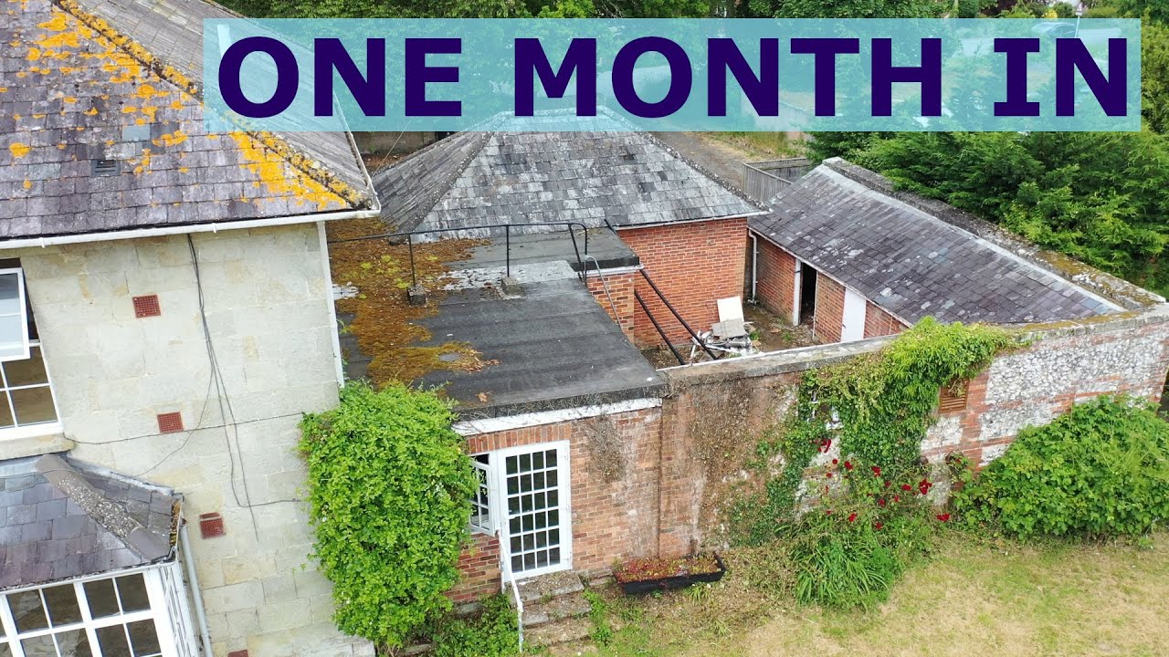 We've been renovating this Rectory for a month!