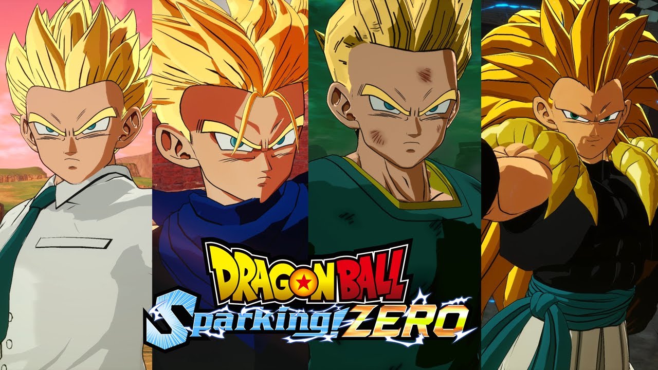 Sparking Zero Mods - DBGT Modpack - Гохан, Транкс, Готен и взрослый Готенкс!