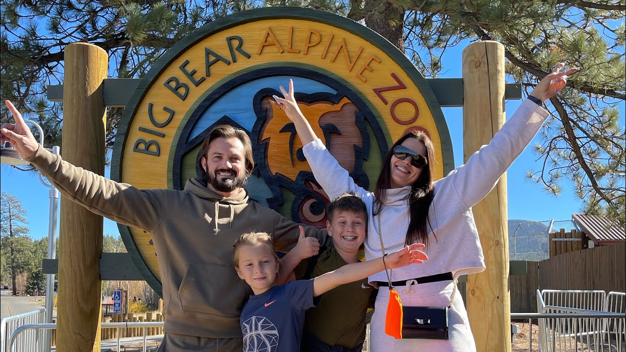 Поездка на Биг Беар. Посещение Big Bear Zoo и катания на Alpine Slide. Must visit at Big Bear.