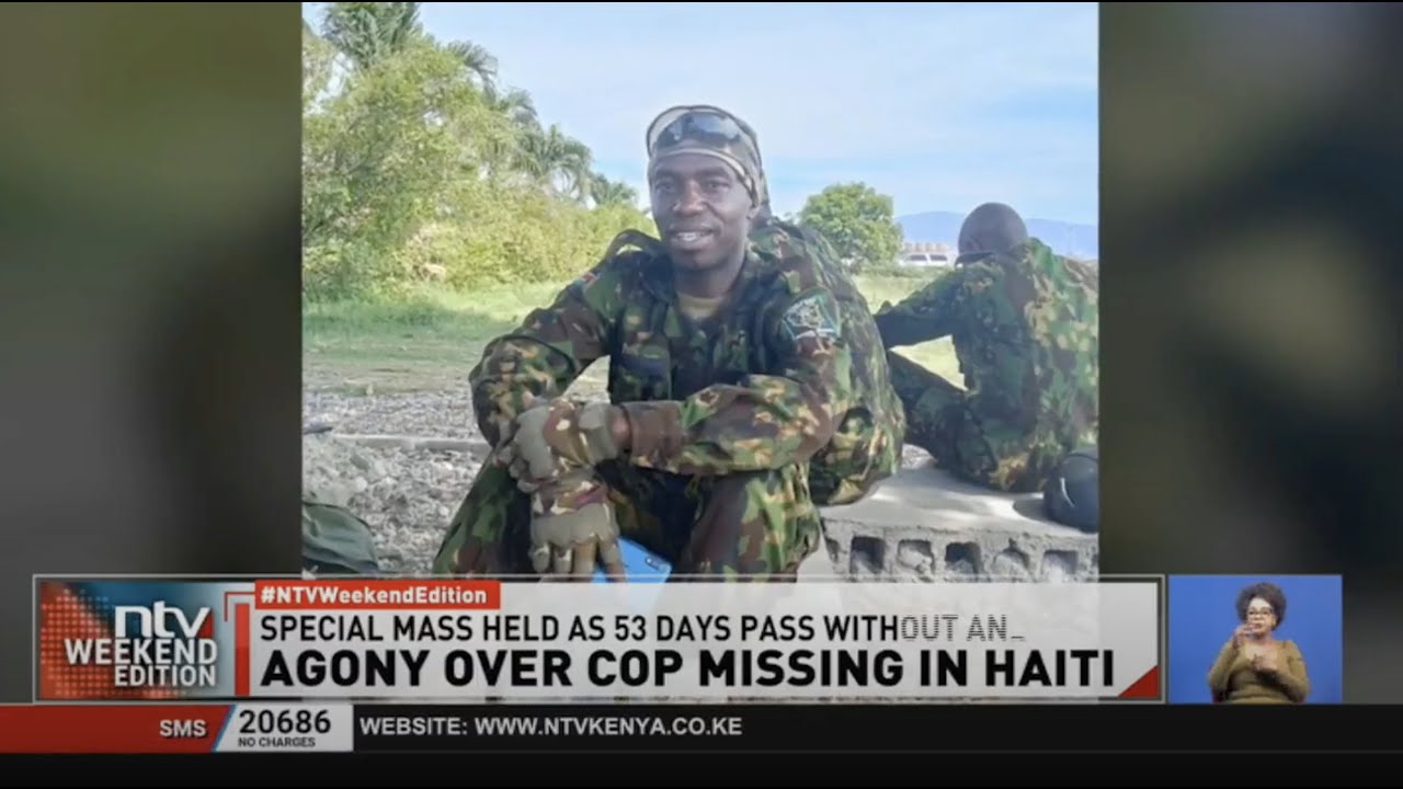 Family demands truth on Haiti disappearance of officer Benedict Kuria, threatens legal action