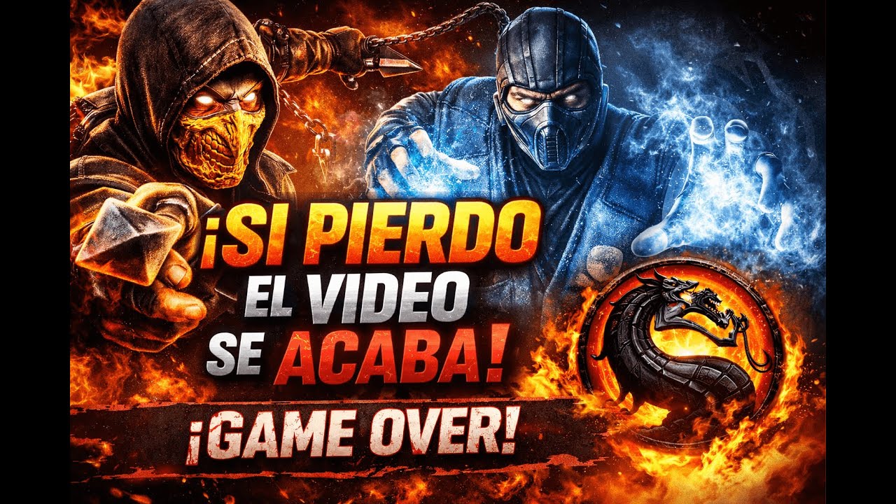 SI PIERDO EL ROUND, SE ACABA EL VIDEO!! MK9