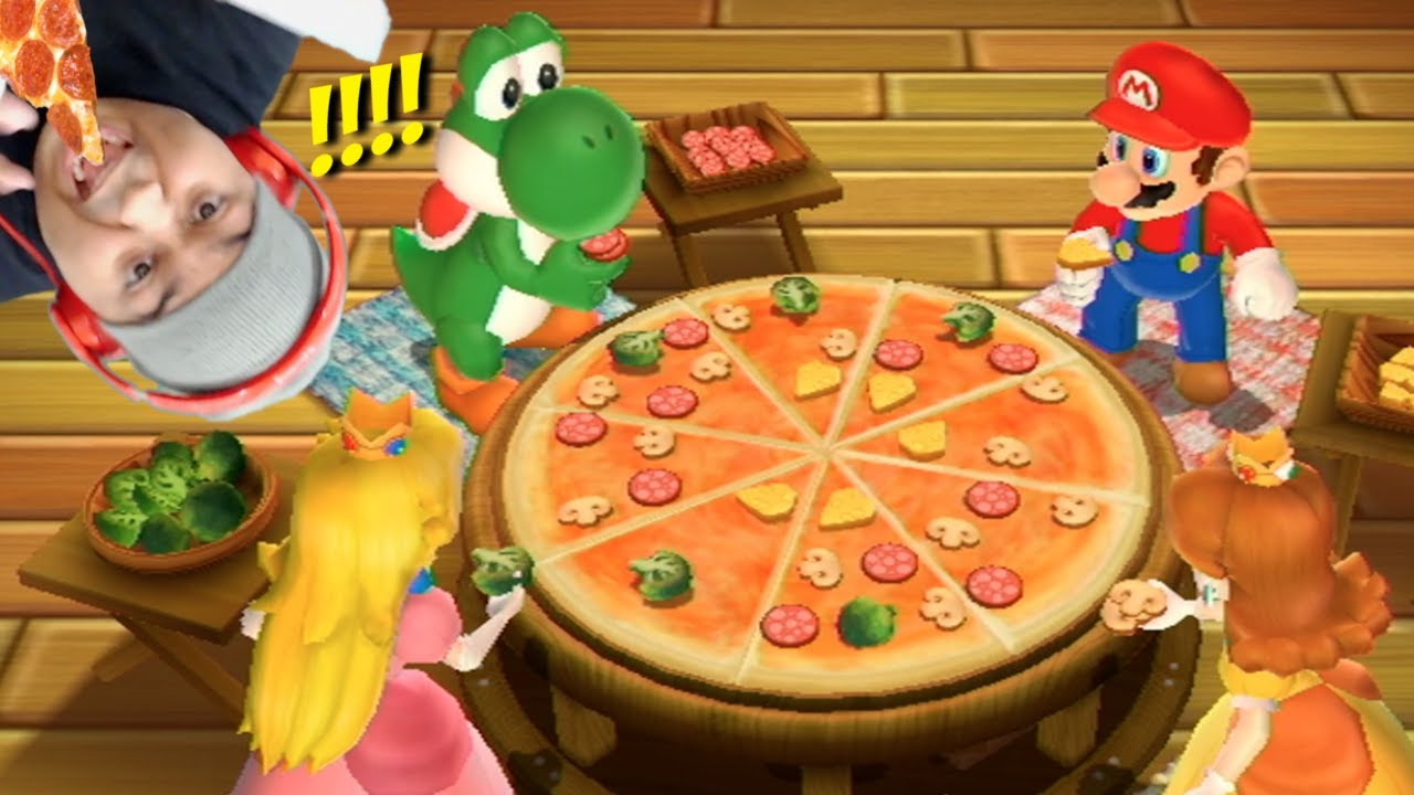 THIS PIZZA LOOK GOOD AS F#%K!!! [MARIO PARTY 9] [MINIGAMES ONLY]