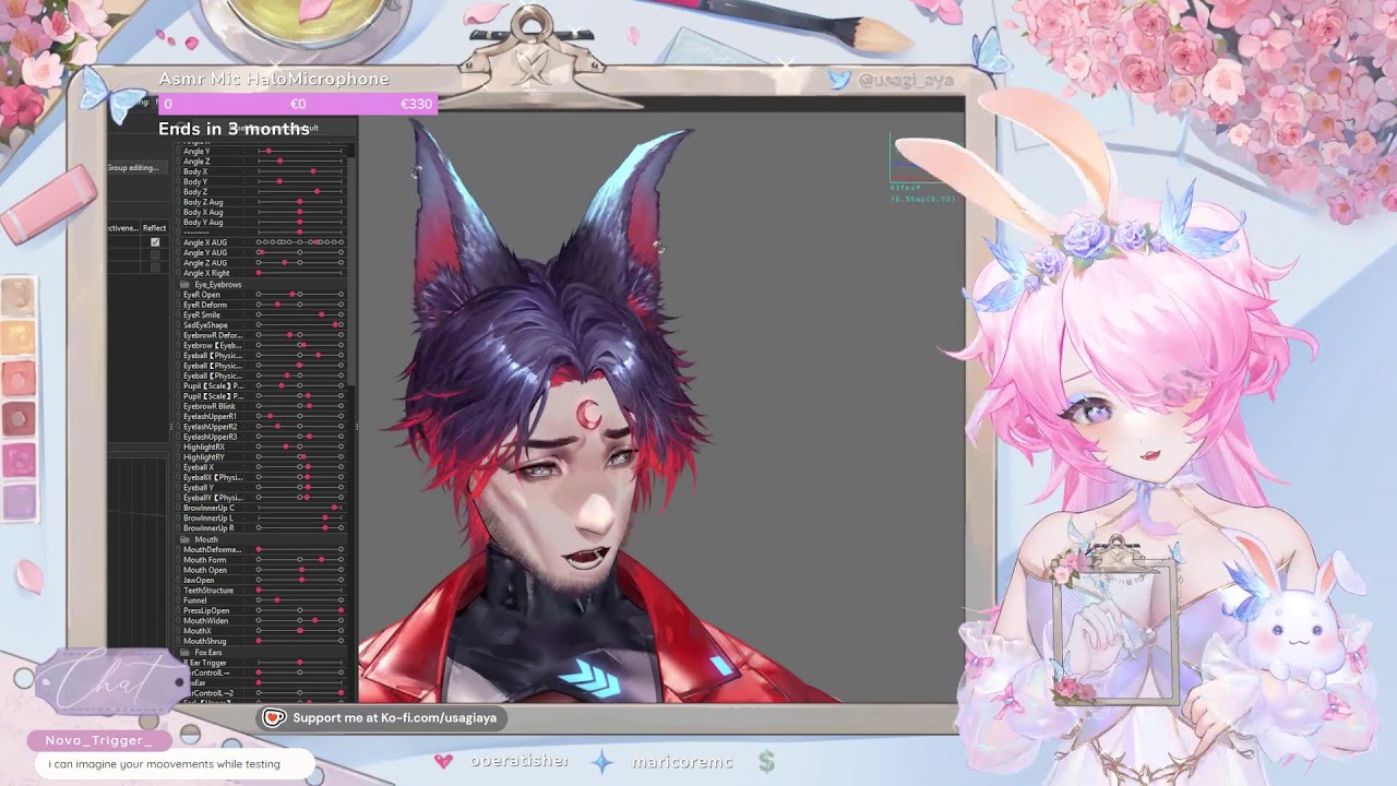 RIGGING A SEMIREALISTIC MALE VTUBER MODEL