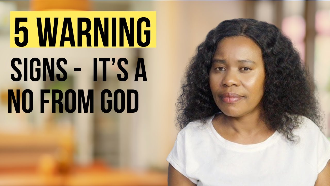 God Is Warning You | 5 Signs You Shouldn't MISS