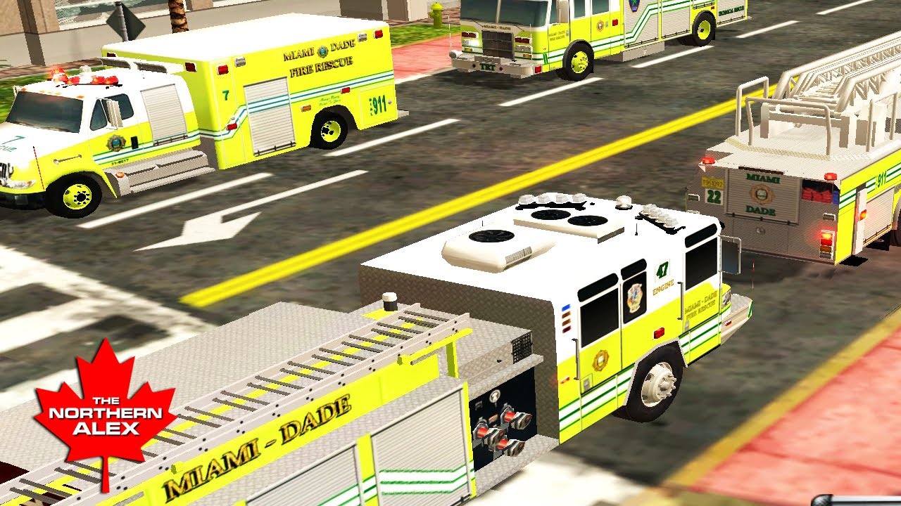 ~ Emergency 4 #707 ~ Miami Mod ~ Large MVA ~