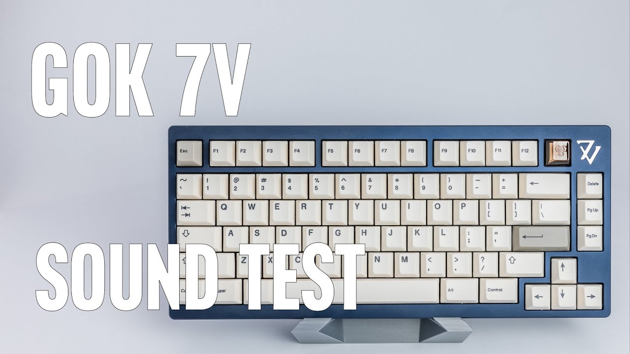 Gok 7v with Aluminum Plate and U4T Sound Test