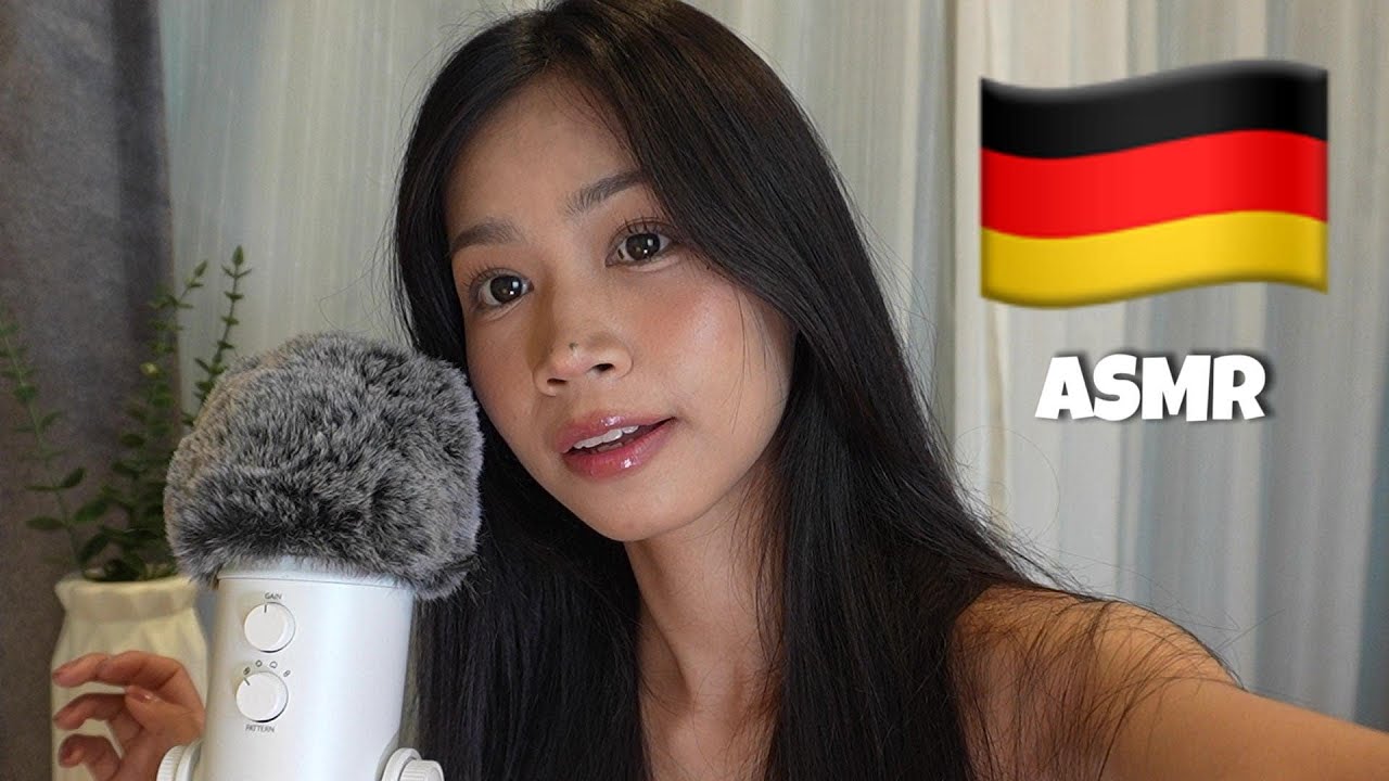 ASMR Try to Pronounce 30 City Names in German 🇩🇪 Whispering & Mouth Sounds