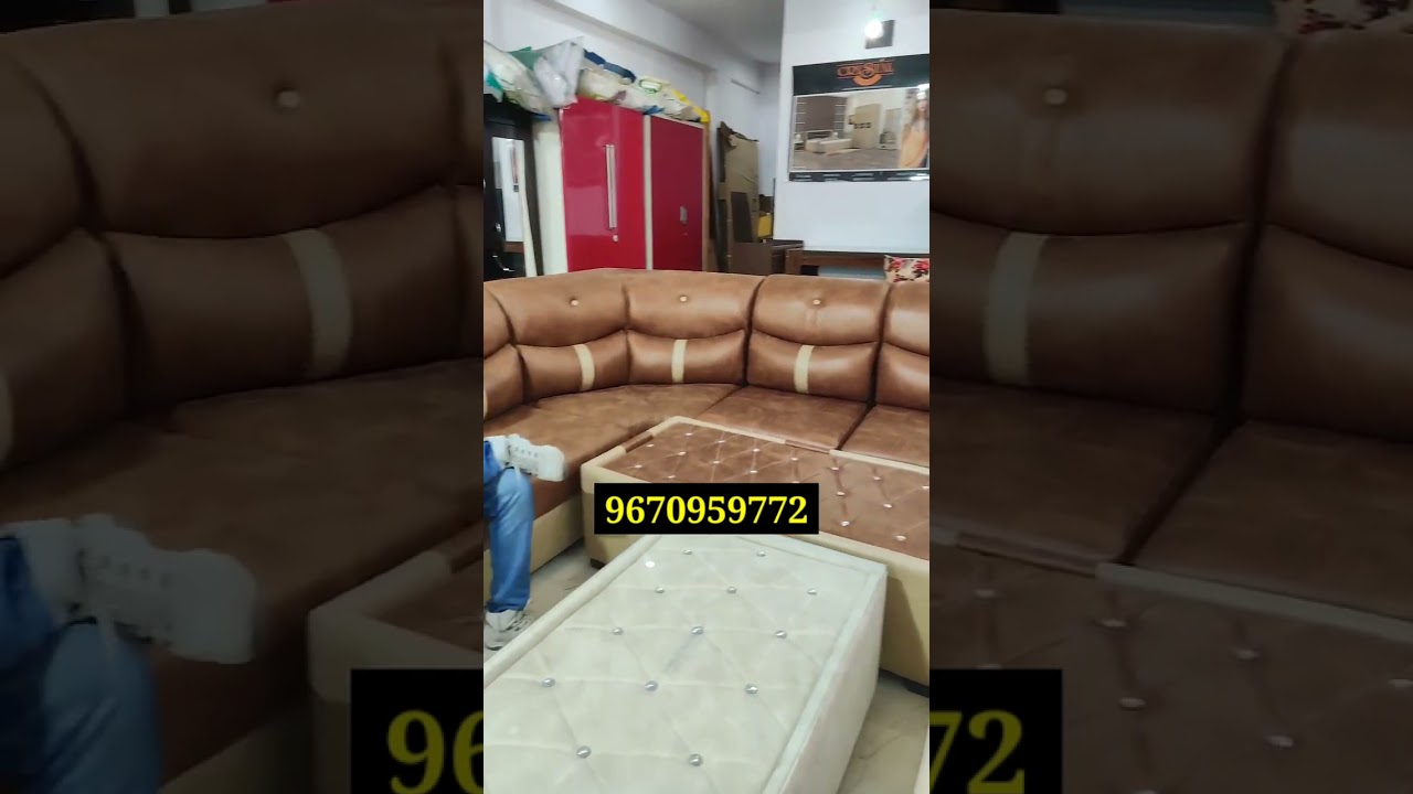 cheapest L sofa market Lucknow #shortsvideo #youtubeshorts