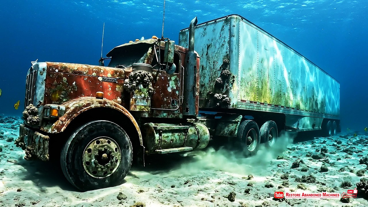 Semi‑Truck Are Rescued After 20 Years on the Ocean Floor! Full Restoration Result