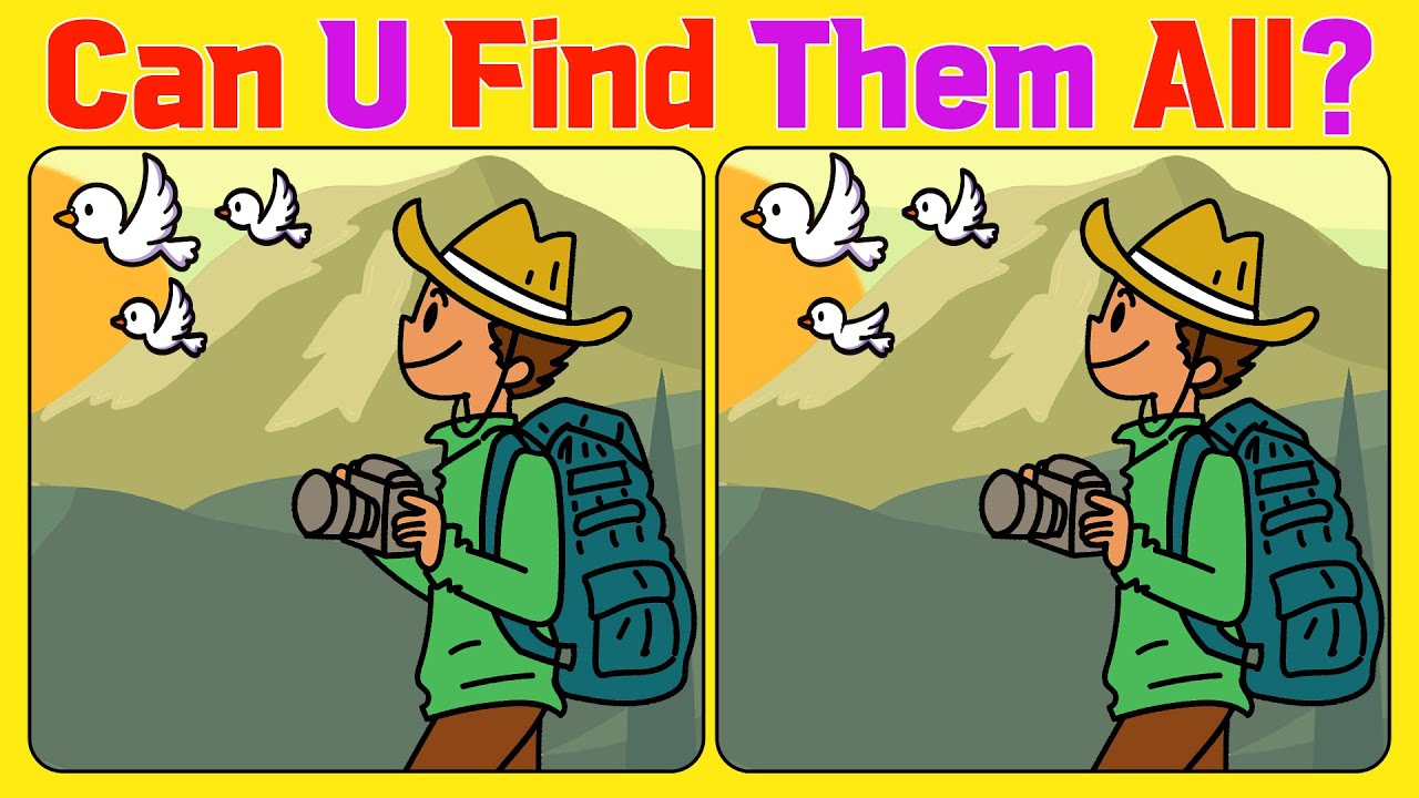 🧠🧩Spot the Difference | Puzzle Games 《A Little Difficult》