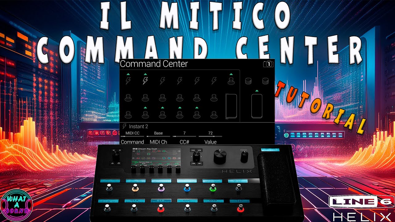 Il Command Center di Helix, a cosa serve e come lo si programma.