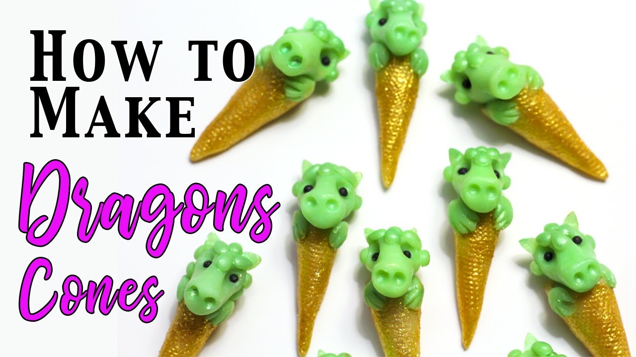 Dragon Cones Make with Soap