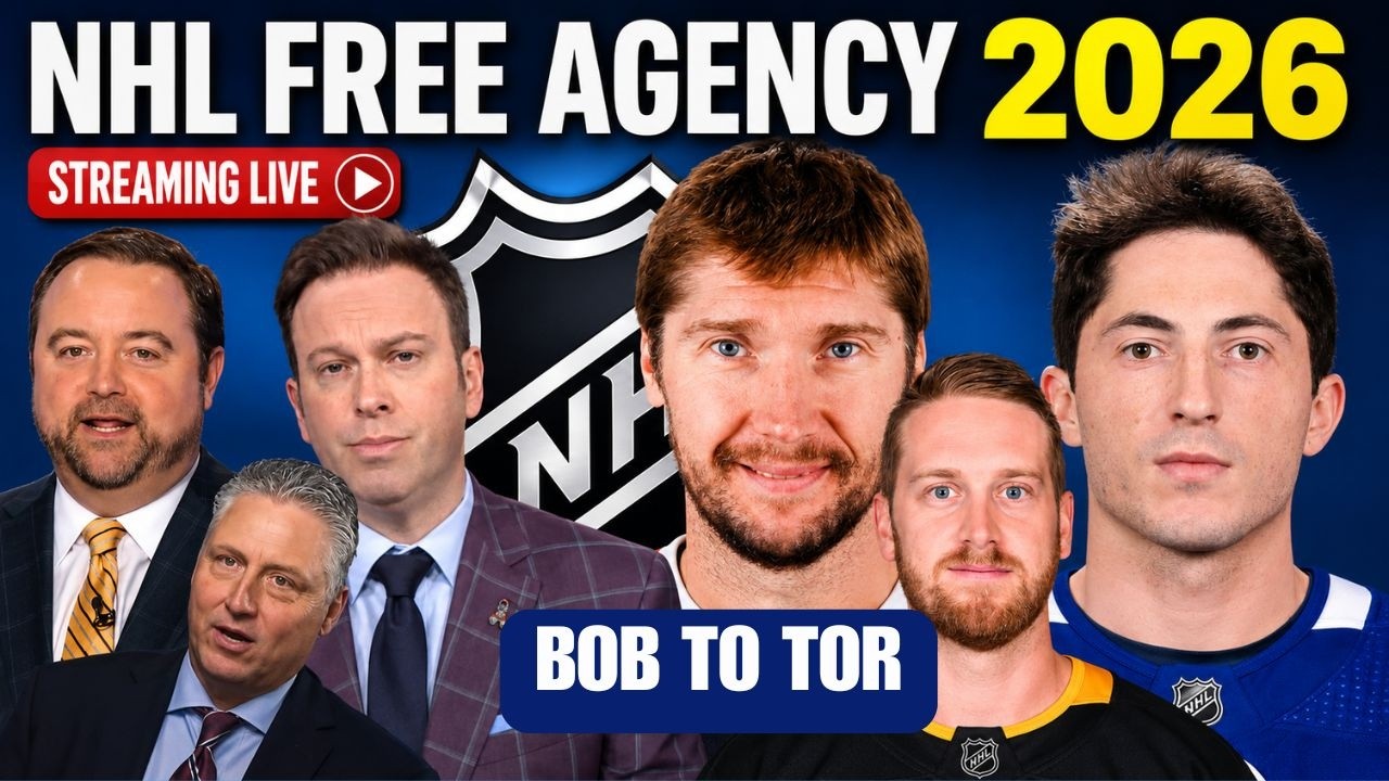 LIVE: 2026 NHL Free Agency Tracker LIVE STREAM 🔴 Trocheck to UTAH, NICK PAUL TO LEAFS