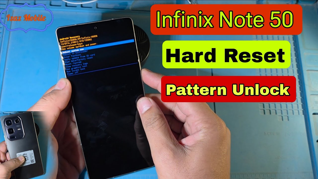 How to Hard Reset Infinix Note 50 | Complete Factory Reset Guide 2025