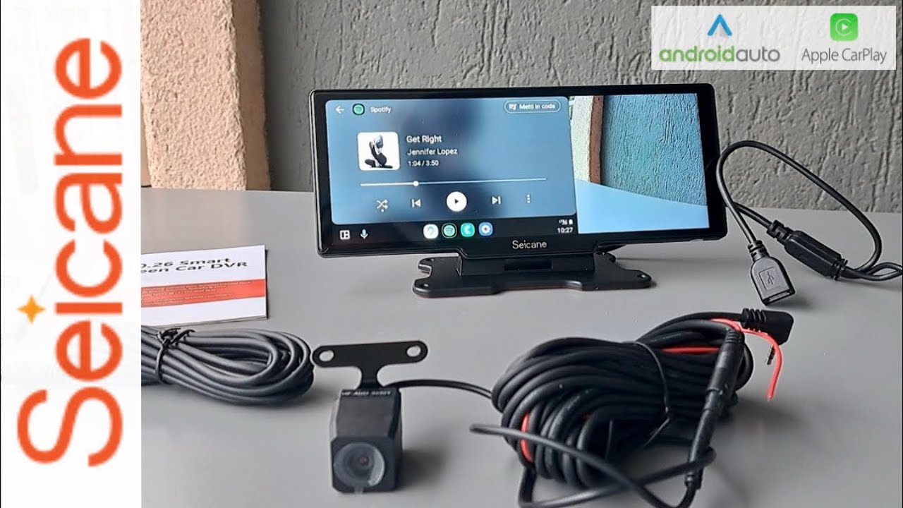 SEICANE Monitor 10.26” Wireless Carplay e Android Auto ( Recensione )
