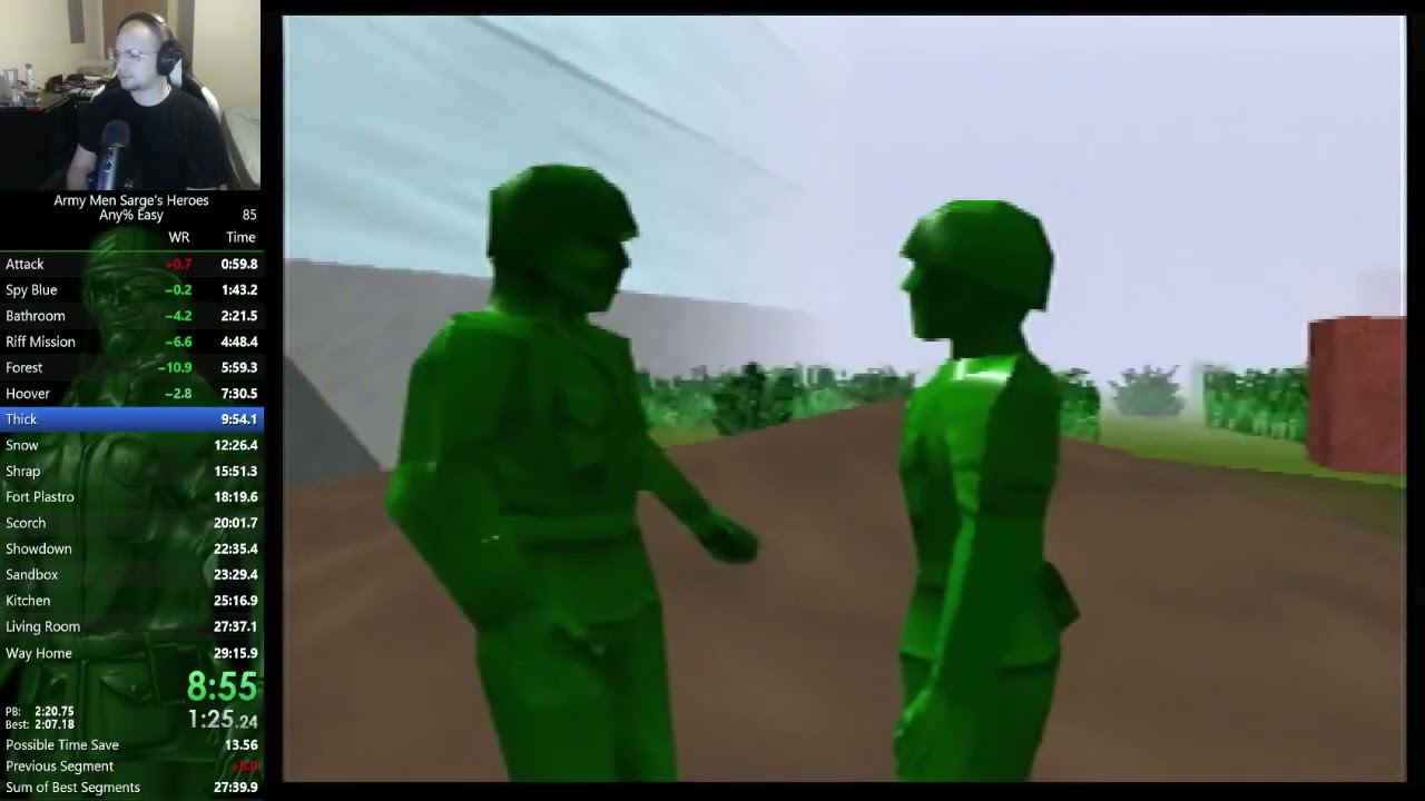 Army Men Sarge's Heroes (N64) - Any% 27:19 [FWR]