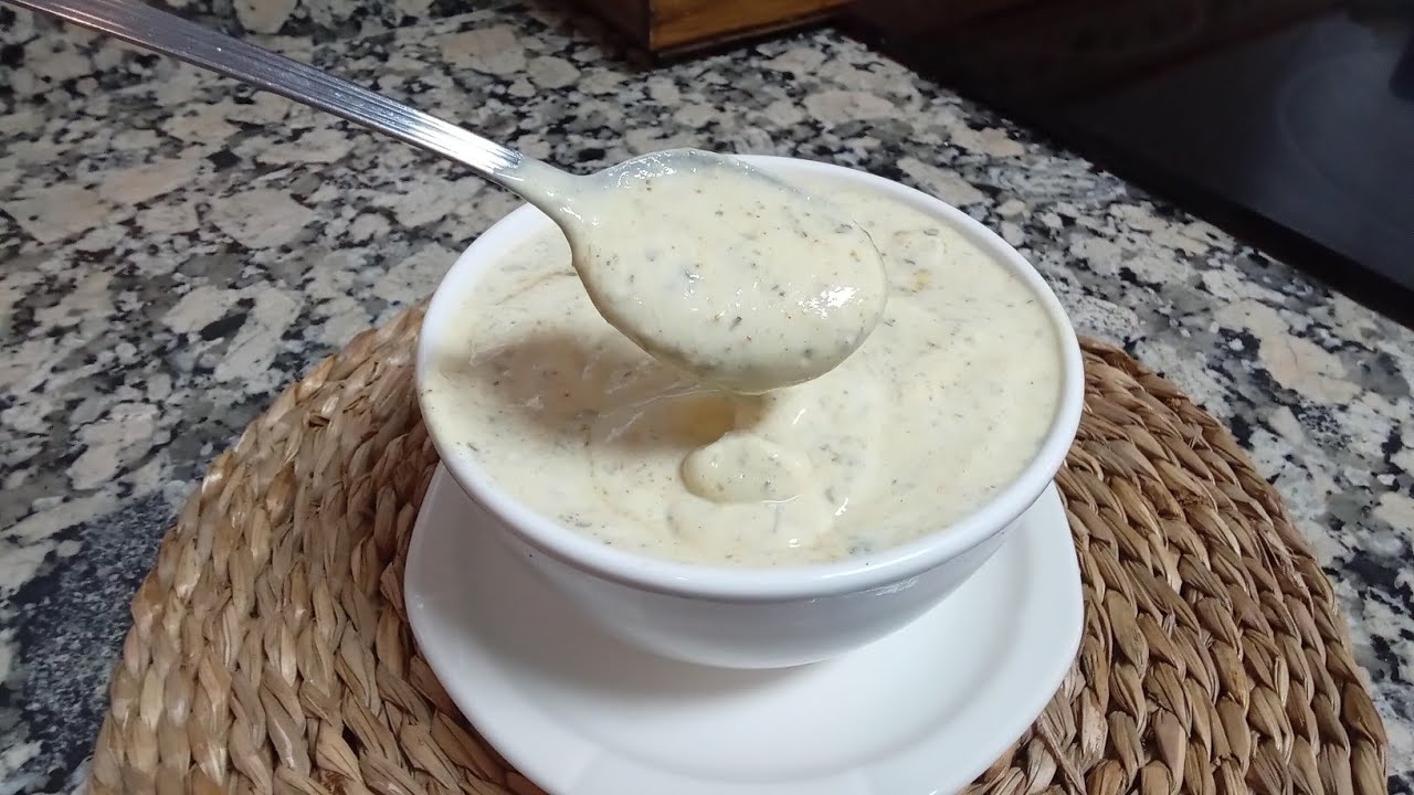 Como hacer en casa la auténtica SALSA KEBAB en menos de cinco minutos, os impresionará su sabor 😋