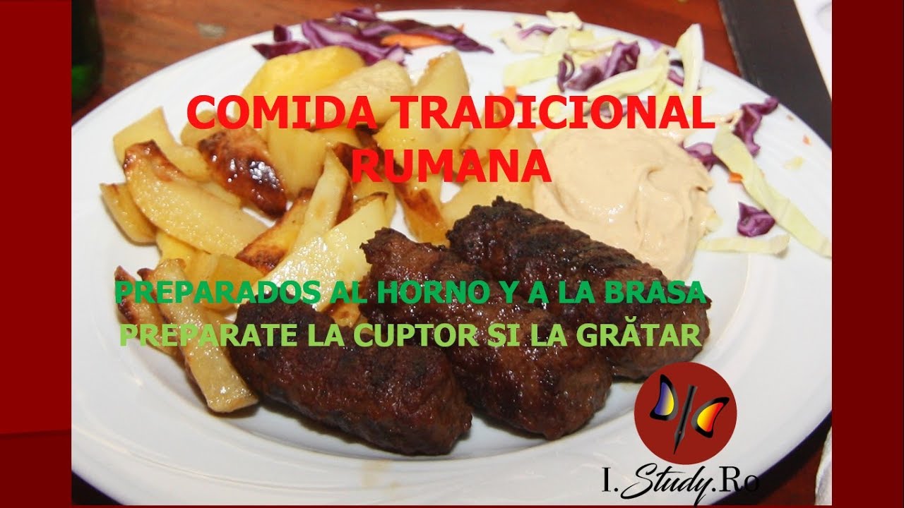 🍲Comida tradicional rumana (1.Horno y brasa) | Cultura rumana # 5 IStudyRo