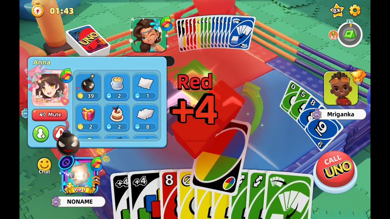 UNO! MOBILE GAME! HOW TO WIN CARD ADVENTURE (4) + SIDE 2 SIDE & GO WILD (WILD TRICK!)
