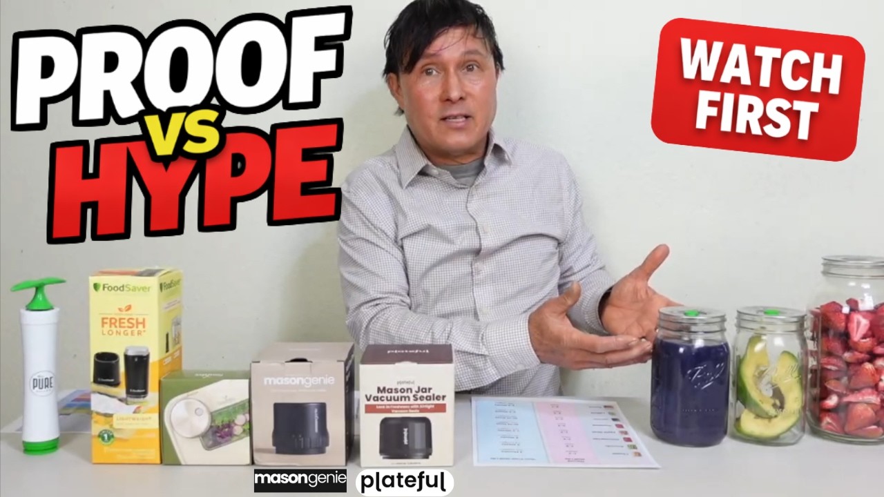 Tested the “Best” Mason Jar Vacuum Sealers: Proof vs Hype (Watch 1st)