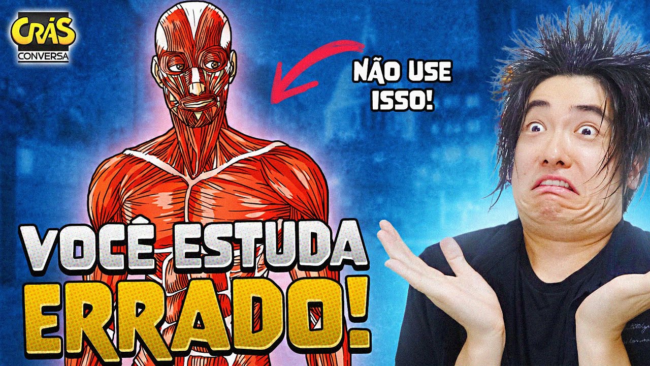 O jeito ERRADO de estudar ANATOMIA - Sketch Cr&aacute;s