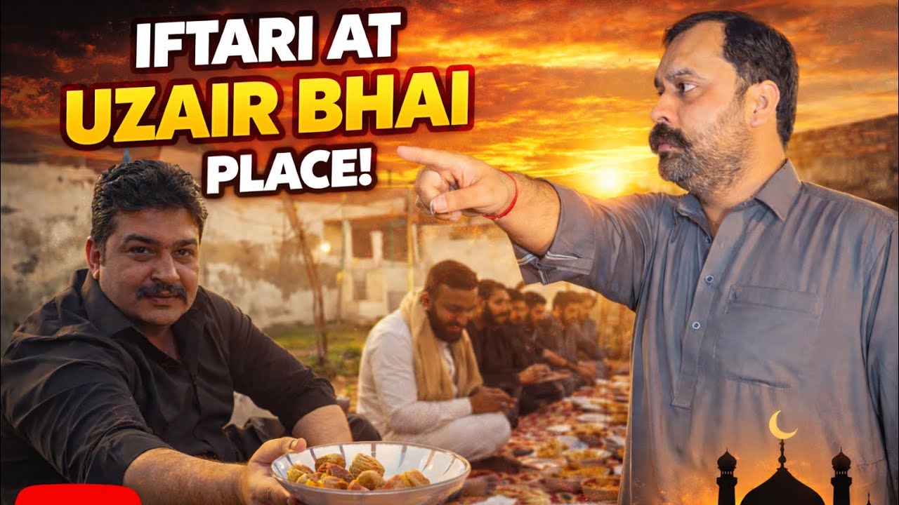 Uzair Bhai k Ghar Ali Lajpal Group Iftari per Giya | Ali Lajpal Bhai 