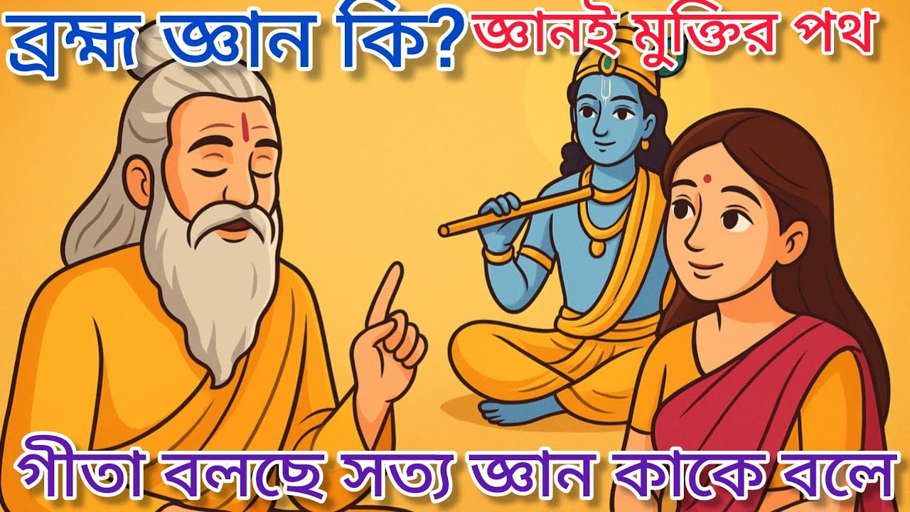 ব্রহ্ম জ্ঞান কি? | গীতা বলছে আত্মার চিরসত্য | Guru & Disciple Conversation