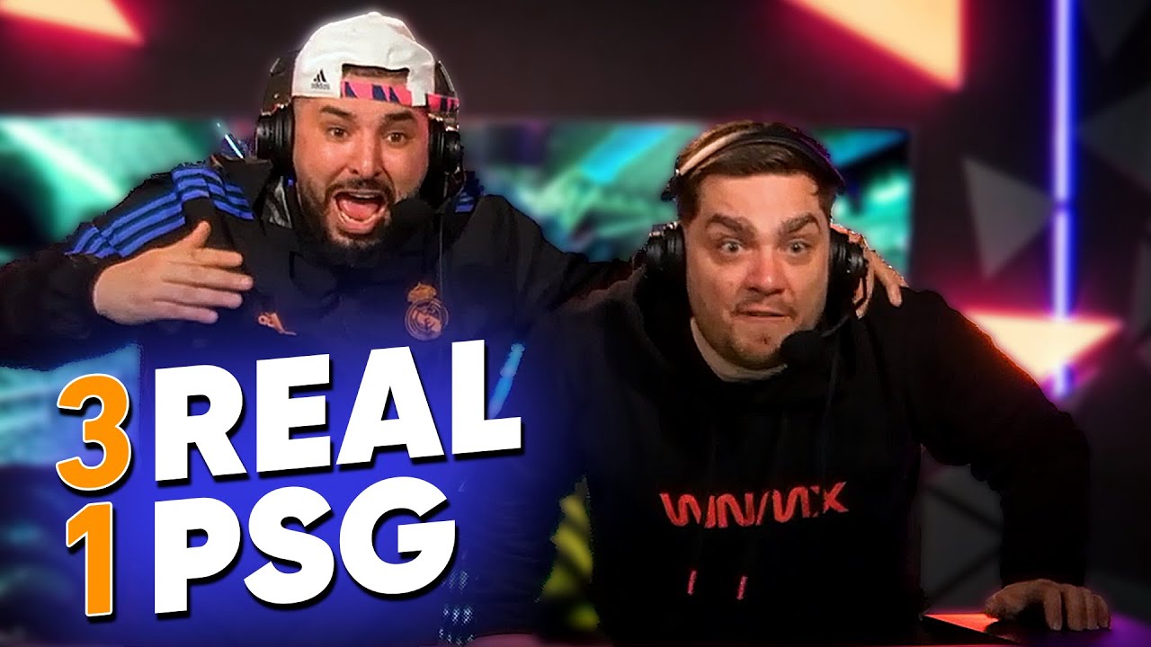 REAL MADRID vs PSG (3-1) - Live Reaction ft Momo Henni (Benzema est trop fort)