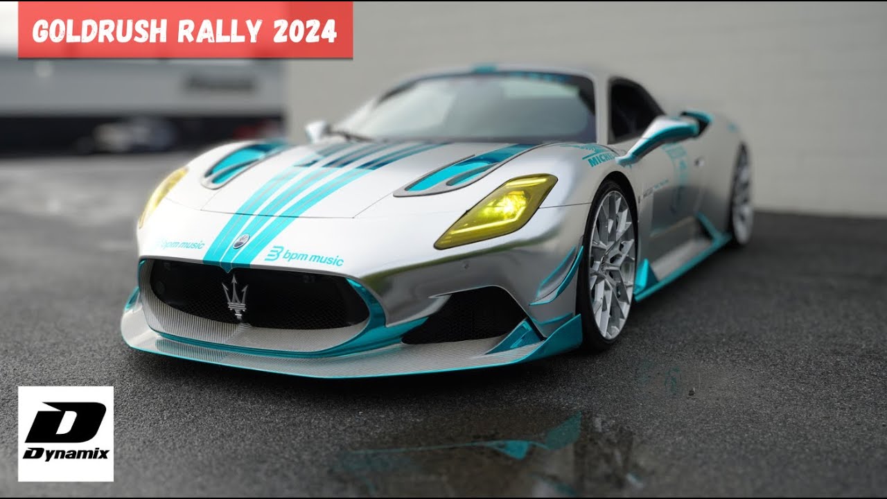 1 of 1 Maserati MC20 Is Ready For GoldRush Rally 2024