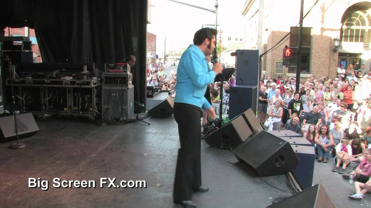 Justin Shandor Collingwood Elvis Festival 2011