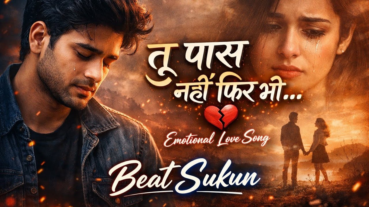 तू पास नहीं फिर भी 💔 | Very Sad Emotional Love Song 2026 | Heart Touching Hindi Song #emotionalsong 