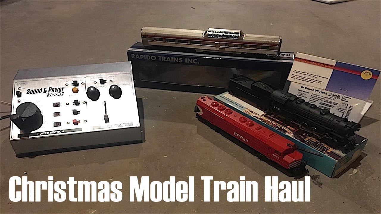 Model Train Haul for The Holidays