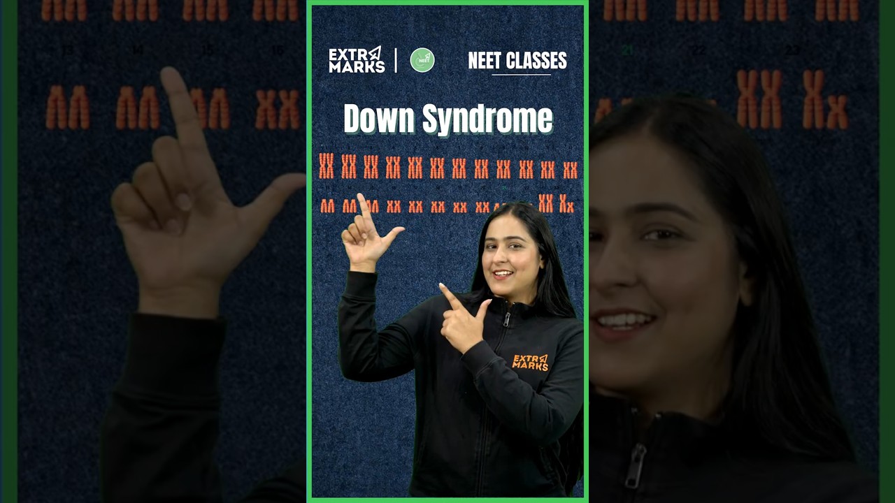 What is Down Syndrome? Trisomy 21 Explained! 🧬 | Extramarks NEET