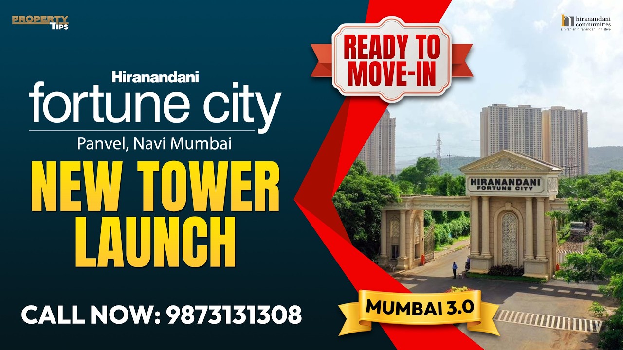 Hiranandani Fortune City Panvel | The Arena Hiranandani Panvel | New Tower Launch