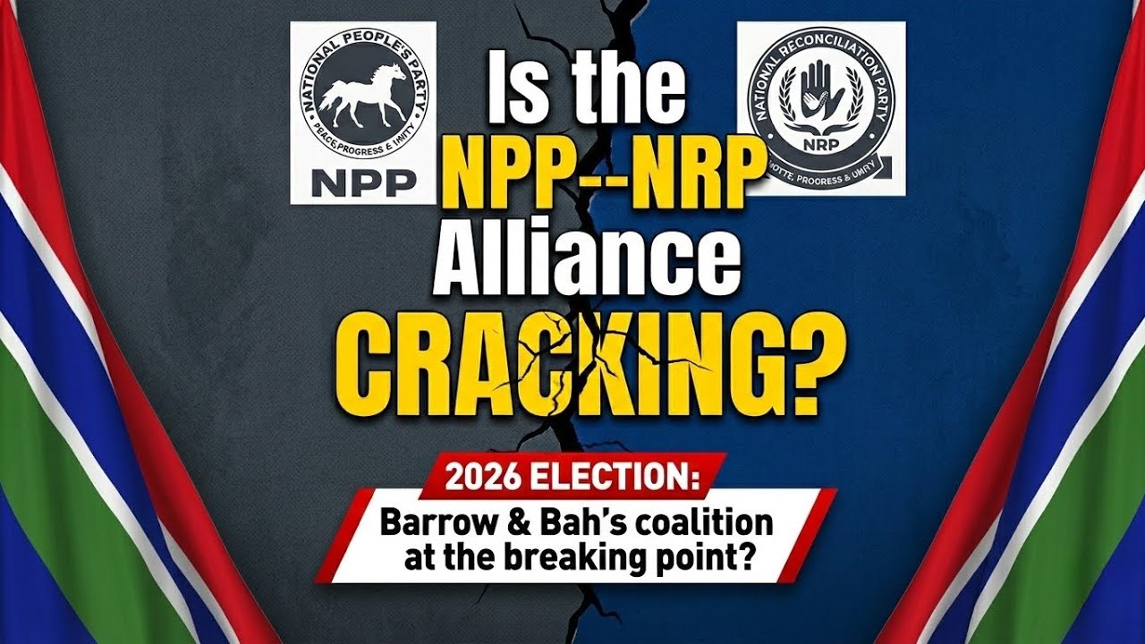 Is the NPP--NRP alliance cracking? Hon. Jallow breaks silence