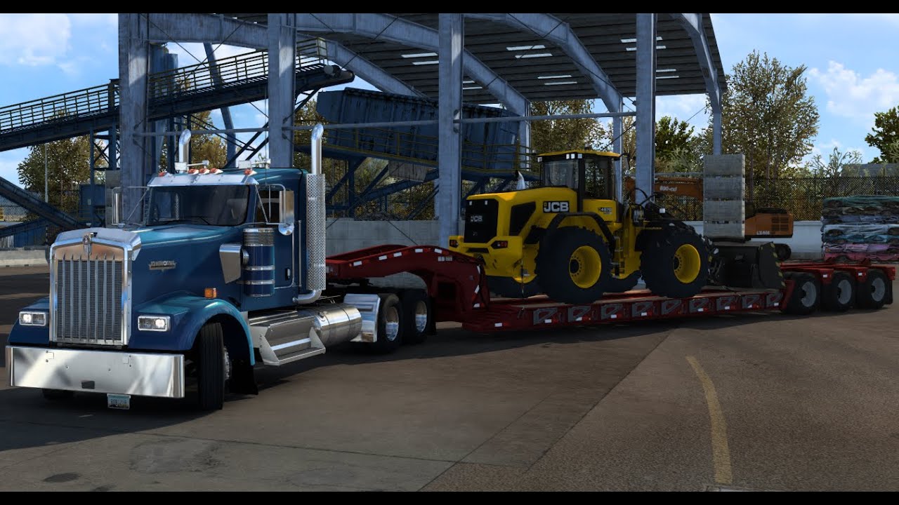 American Truck Simulator Career #34 (Still headed towards Steamboat Springs to pick up new trailer)