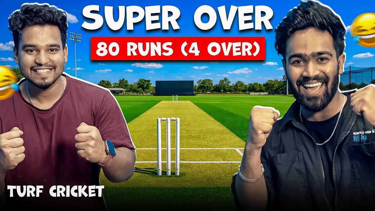 Turf Cricket Mein Ho Gaya SUPER OVER 😳| Super Over Thriller 😂| Delhi Kings Unfiltered