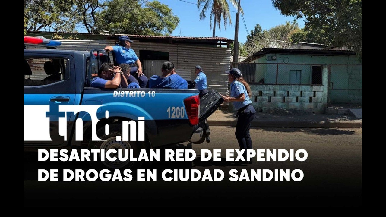 ¡Entregaban droga delivery! Policía de Ciudad Sandino desarticula red de expendios