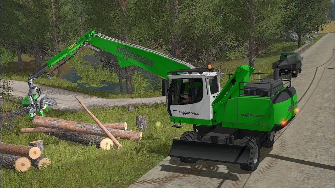 Farming Simulator 17 - Forestry and Farming on Old Streams 024