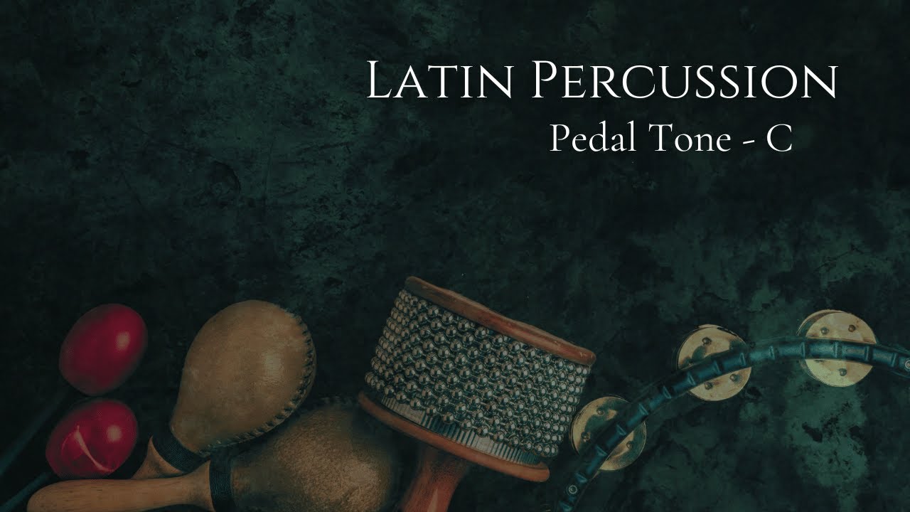 Guitar Backing Track  -  Latin Percussion No. 1  -  C  -  Pedal Tone  -  4/4  -  95 Bpm