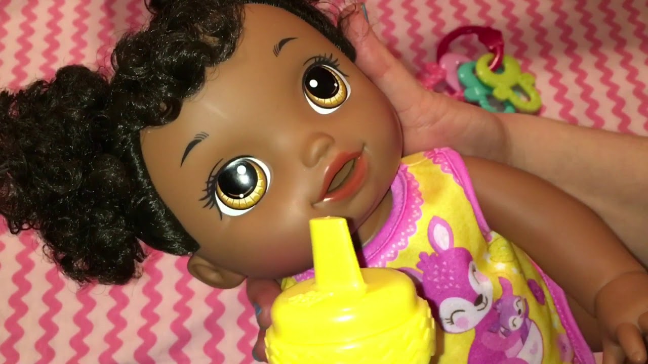 Night Routine with my Crawling Baby Alive Go Bye-Bye Doll, Sunny, with Joovy Play Room 2 Playpen