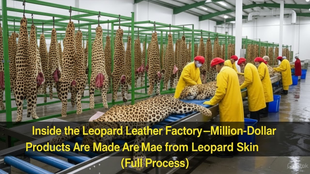 The Spotted Titan: Inside the Billion-Dollar Leopard Leather Factory